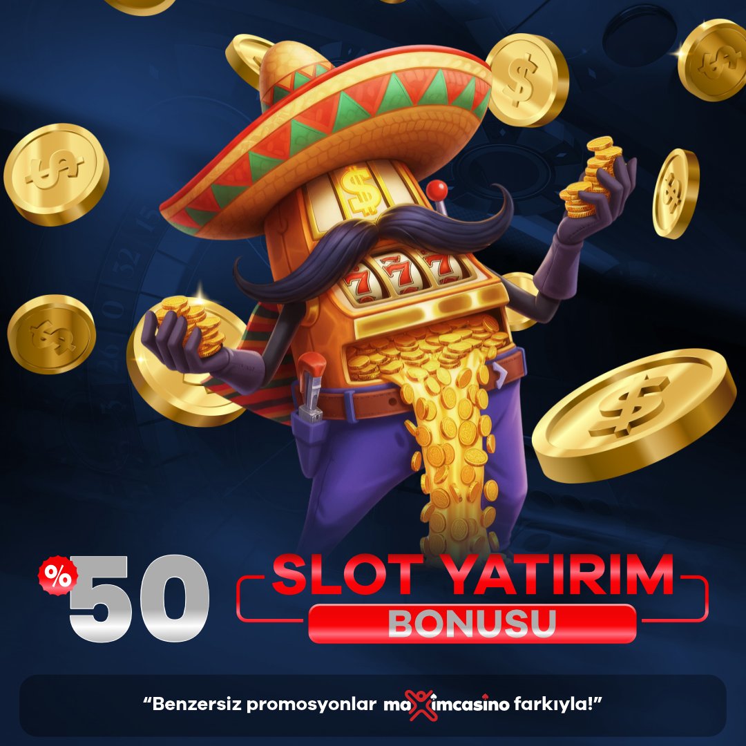 🐞Slot Oyuncularına Özel Kazandıran Oyunlar ve Extra Bonus Fırsatları

🧿%5️⃣0️⃣ #SLOT Yatırım Bonus Fırsatı
🎰TÜM Sağlayıcı TÜM Slot Oyunlarında Geçerli

📈Maximum Kazanç İçin Hemen Tıkla otolinkaff.com/yonle/maxtwit/

#MaximCasino #Slot #PragmaticPlay #Amusnet #MaxWin