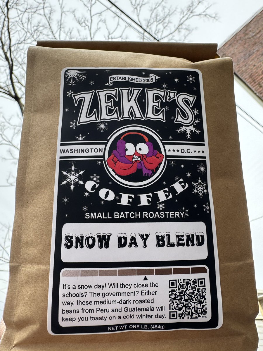 ZekesCoffeeDC's tweet photo. SNOW DAY PLAN ❄️ SUNDAY: all shops will be open until 1 PM, except Right Proper, which closes at noon as usual. All Sunday farmers markets are canceled. We will keep this post updated with the latest information. https://t.co/KJsTaEBMX9