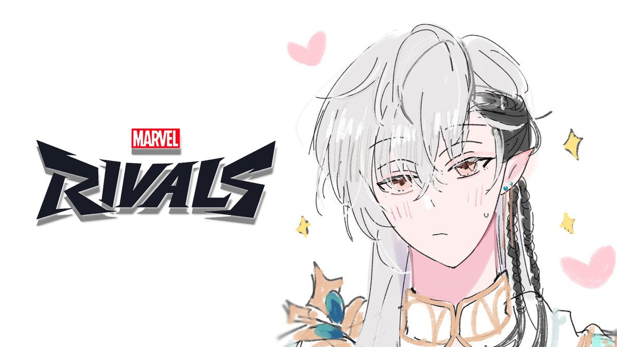 【Marvel Rivals】
Let's spread some happiness  w/ Rosco &amp; Nayu

🎨: @/purinpewe
⏰: 11 AM PST / 2 PM EST / 4 AM JST
🔗: youtube.com/live/U1IF79VUS…