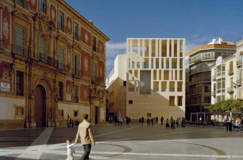 gomezdetejada's tweet photo. Ayuntamiento de Murcia, Rafael Moneo, 1998. https://t.co/R3lgdoSjeJ