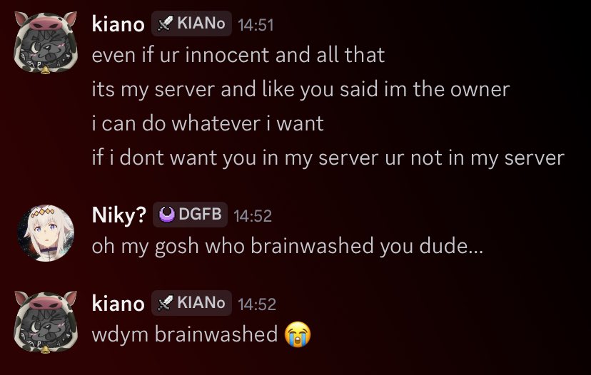 Niky7h's tweet image. i feel so backstabbed.

and my stomach is hurting dude.