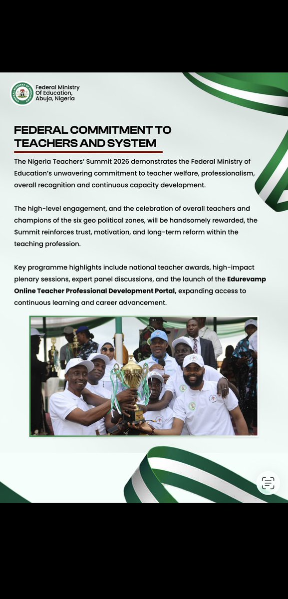 Federal Ministry of Education tweet media