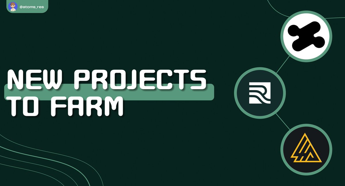 3 New Projects to Farm on Weekends

> Free to interact
> Confirmed/Potential Airdrops
> Early projects

Check this out 👇

🔷 Konnex ( <a href="/konnex_world/">Konnex</a> )

> A technology platform designed to establish a marketplace for autonomous systems

> Raised: $15M from LD Capital, Cogitent