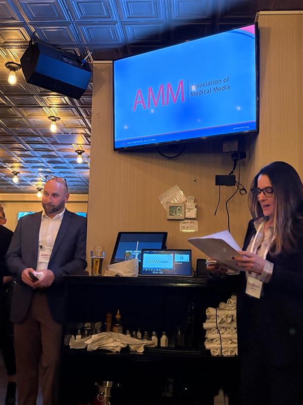 AMMUpdates's tweet image. Thank you to everyone who joined us for AMM’s New Year Mixer! ✨ 

Thank you to sponsors @aafp and International Healthcare Media, LLC (IHM) for helping make this event possible. 

 And a special thank you to our guest speaker @Devin DiNofa for delivering an inspiring talk! ✨