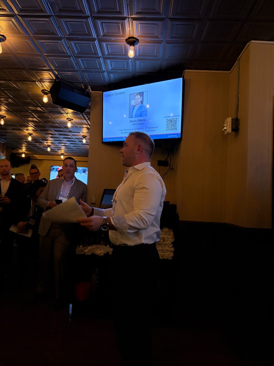 AMMUpdates's tweet image. Thank you to everyone who joined us for AMM’s New Year Mixer! ✨ 

Thank you to sponsors @aafp and International Healthcare Media, LLC (IHM) for helping make this event possible. 

 And a special thank you to our guest speaker @Devin DiNofa for delivering an inspiring talk! ✨