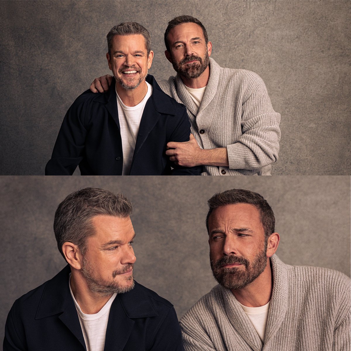 Matt Damon and Ben Affleck 📸

 Happy one week anniversary to THE RIP. Now playing.