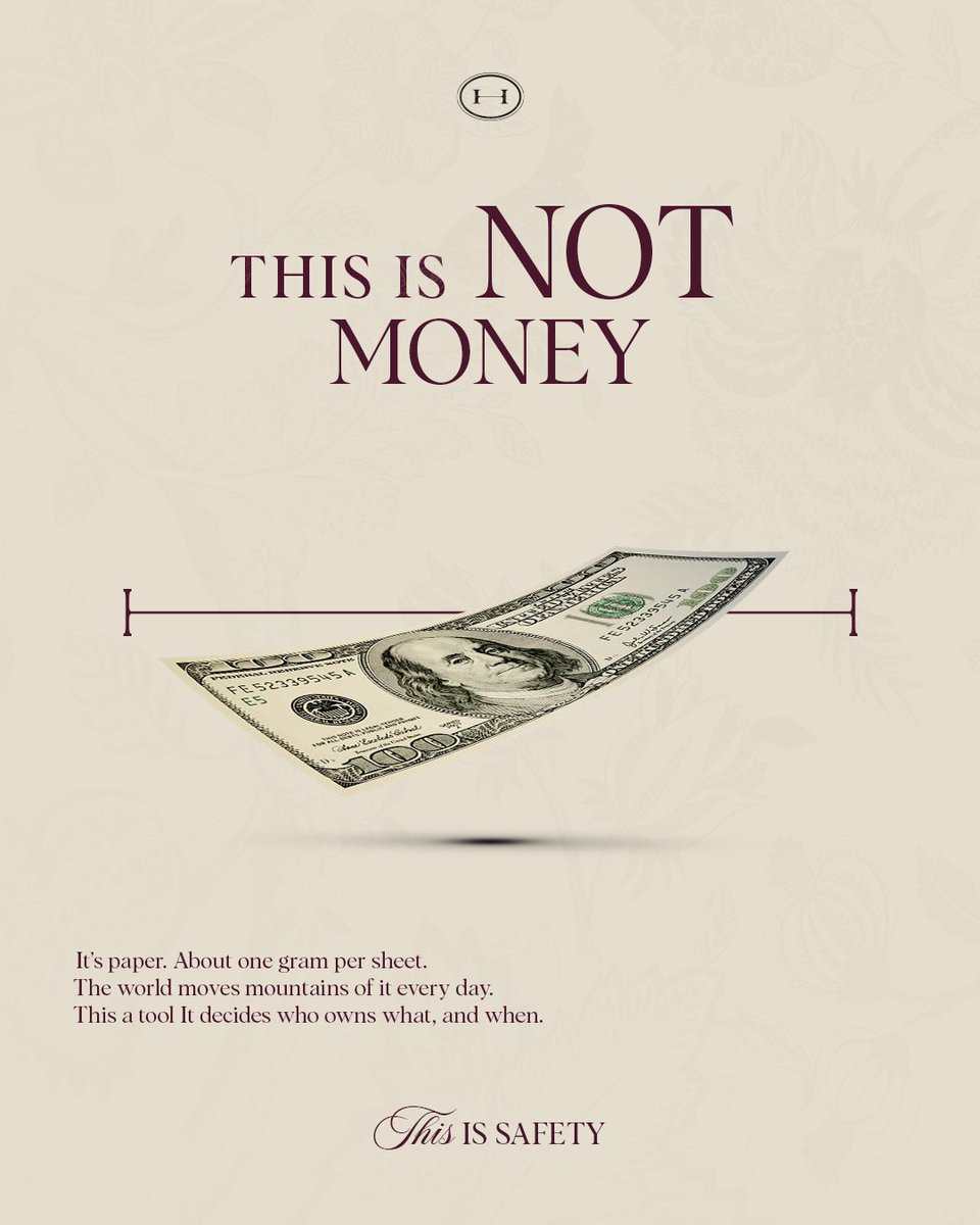 House_Rules_LTD's tweet photo. Money is not about the money.

It is about what it becomes.

A roof.
A safe decision.
Something that lasts.

The most important thing it can buy
is not return.

It is safety. https://t.co/UIMaVRZQlc