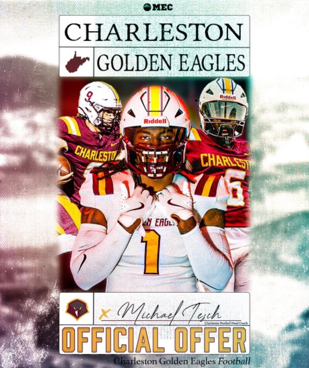 DTenney12's tweet photo. I had a great visit and conversation yesterday with @coachtesch at @UCWV_Football. I’m excited to have receive an offer from the University of Charleston.

@Connor__Neal 
@VisionQb https://t.co/58jyAQMlFw
