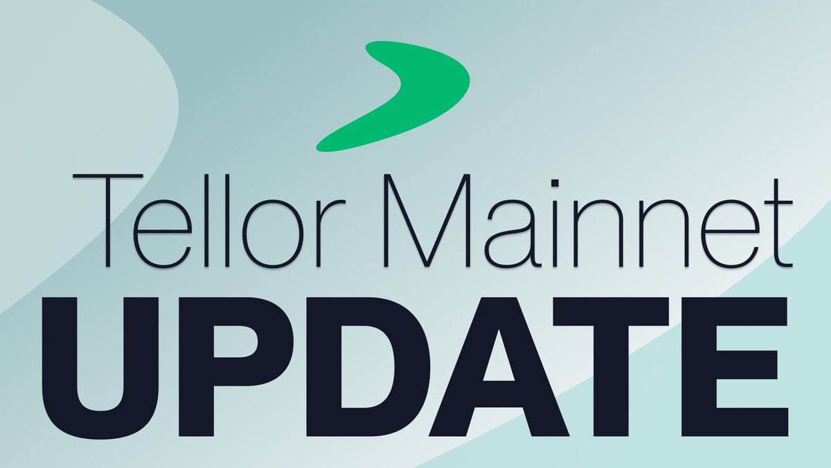 Tellor (@WeAreTellor) / Posts / X