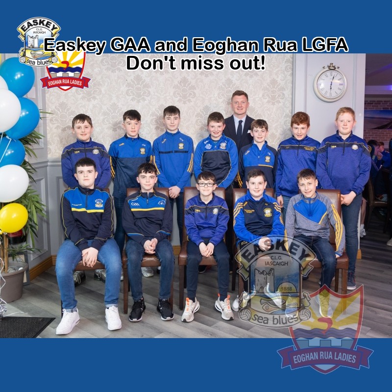 EaskeyGAA's tweet photo. Play Online: https://t.co/NP5iQn7QYk
Sunday, 25th January the Jackpot will be: € 10,800
Weekly tickets are available in Bernies, Cavanagh Meats, Post office, Homeland, Harbour Bar, Castle Inn &amp; Fairgreen Butchers. Weekly tickets also available to purchase onlin https://t.co/WBJTrFxUzM