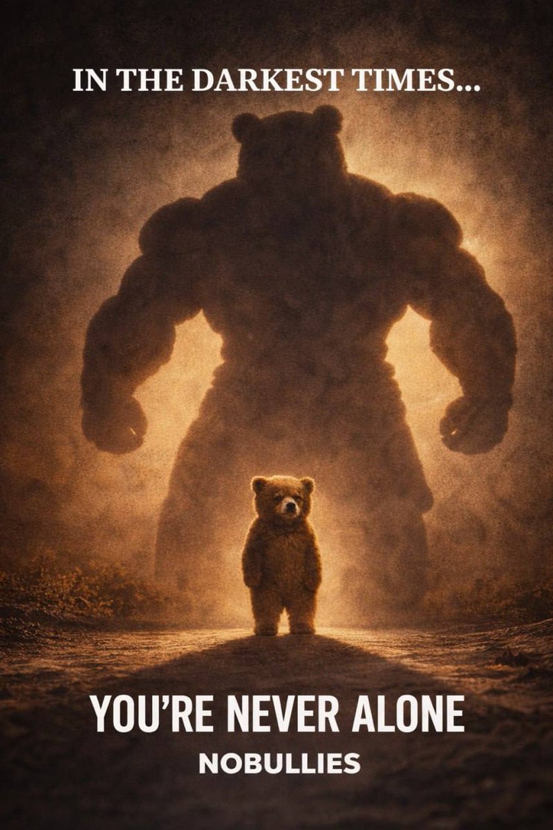 If you’ve ever been bullied… you’re not alone.

$NOBULLIES is building a community that stands up to cyberbullying &amp; harassment 🛡️

👥 Tag someone who needs to see this.

Let’s build the loudest movement on Solana.

t.me/nobullies

#StopBullying #NoBullies