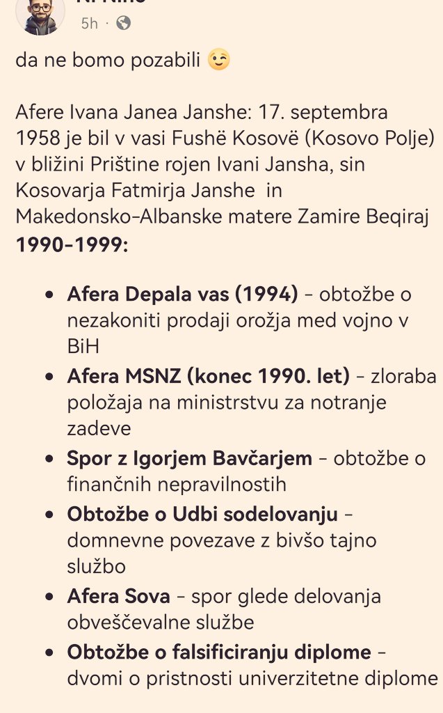 MilaR52286087's tweet image. Tega se ne da izbrisati, čeprav se desna politična opcija močno trudi, da bi se.
Ne bo se ‼️

✍️ Janševo poreklo zame res ni relevantno. Da ne bo pomote.
Tudi me ne briga. 😏 
⬇️