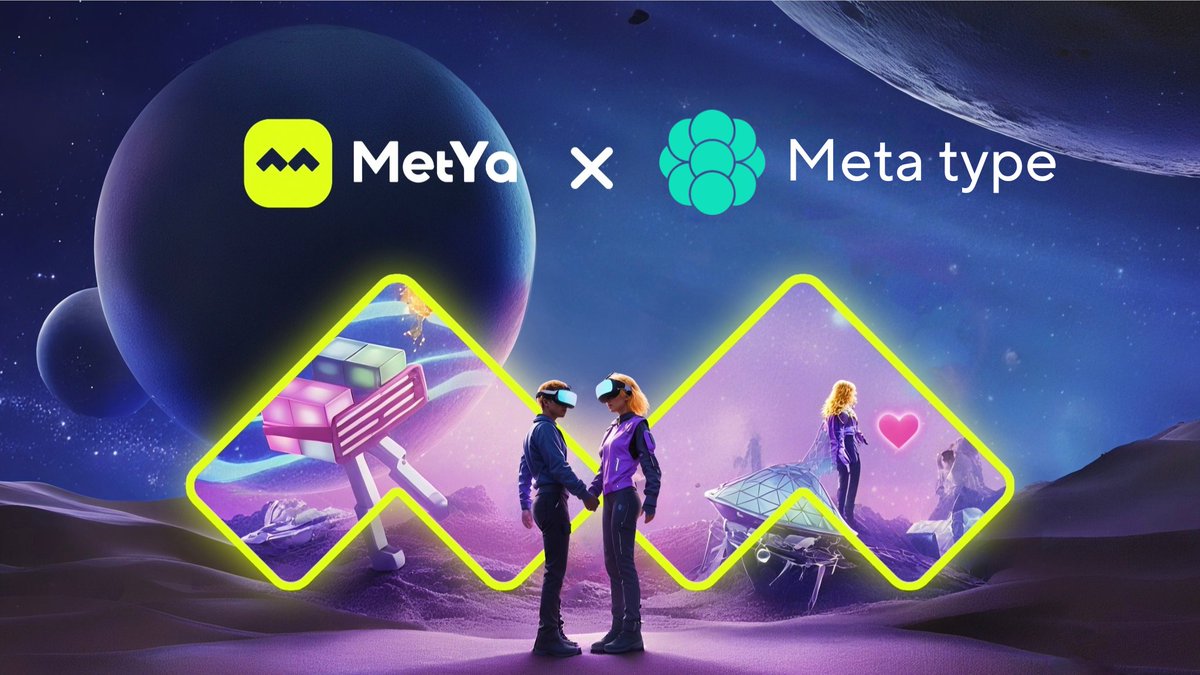 🚀 We’re excited to officially announce our partnership with @meta_type 🤝

Meta_Type is  a groundbreaking initiative in the realm of digital identity. As we navigate the complexities of the digital age, MetaType stands at the forefront, offering a secure, decentralized, and