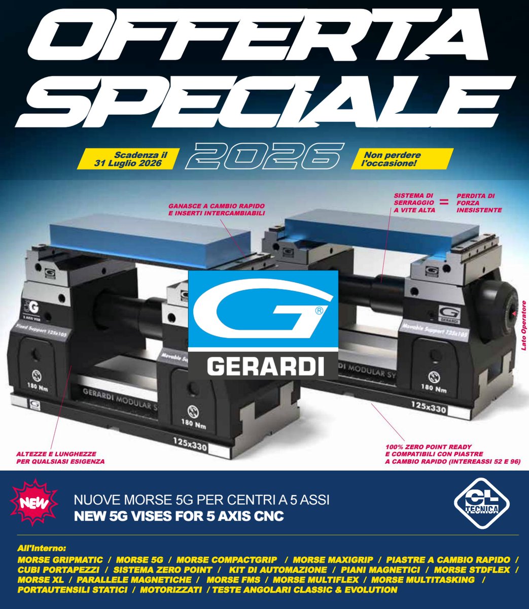 cltec1's tweet photo. la nuova promozione GERARDI è ora attiva, tante novità e prodotti per miigliorare la Vostra produttività. 
Scopri la brochure su https://t.co/6BDtI4NVht https://t.co/cAHw8LRcfl