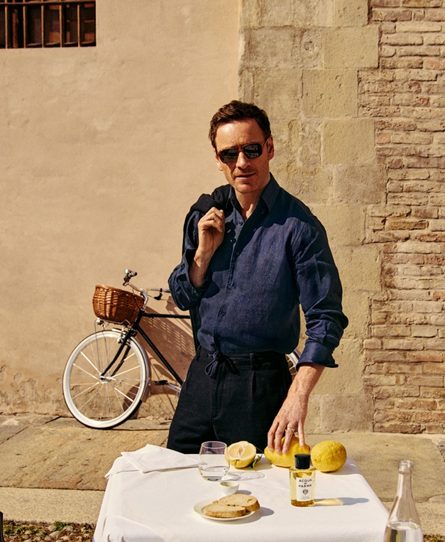 beatles_fass's tweet image. michael fassbender for acqua di parma, 2026.