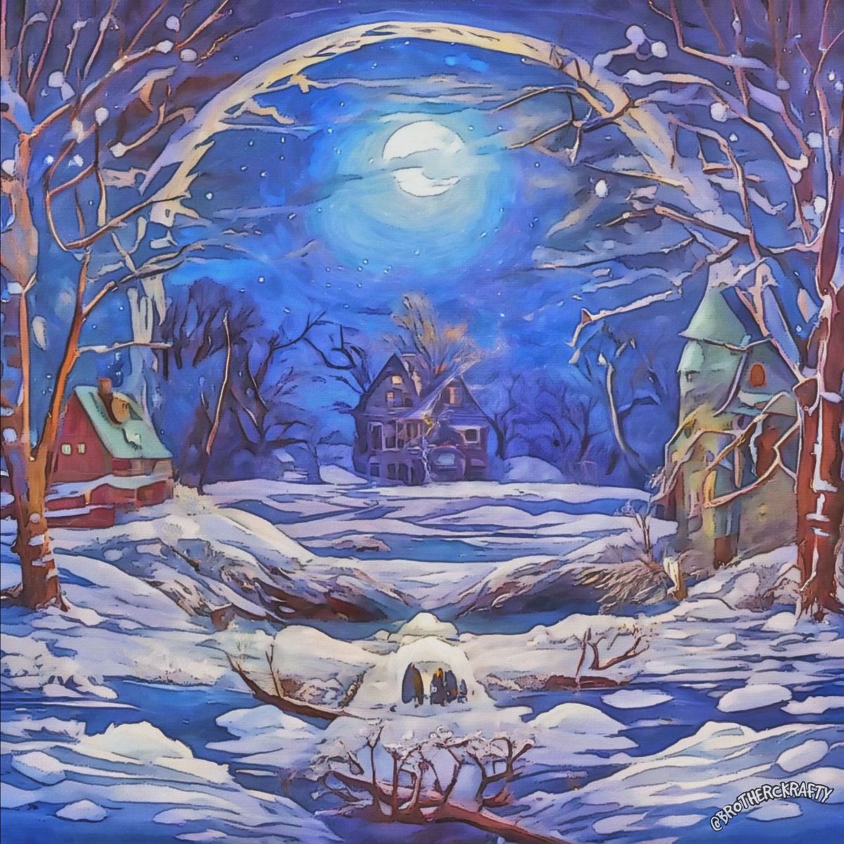 brotherkrafty's tweet image. Snowpocalypse ‘26