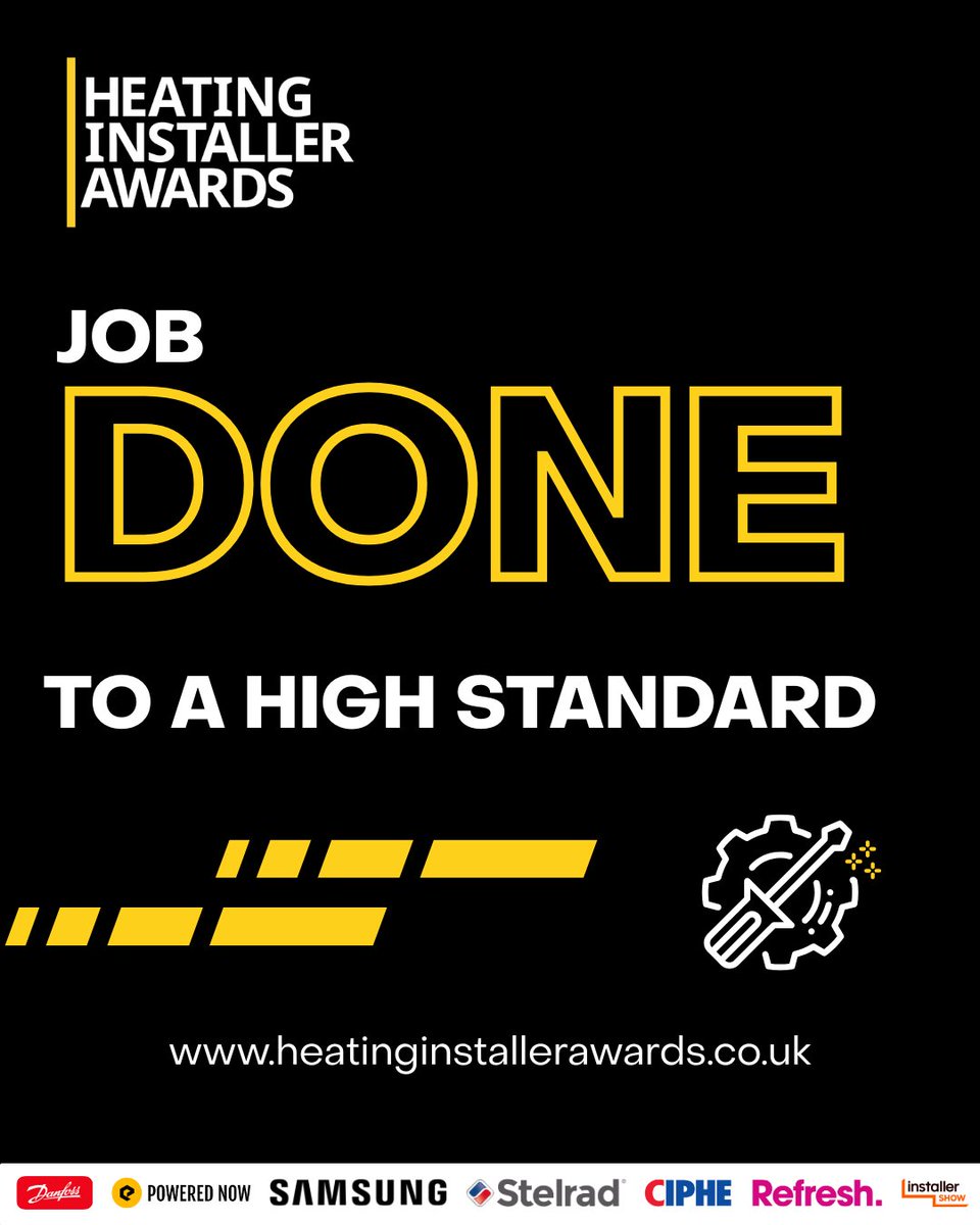 Heating Installer Awards 2026 tweet media