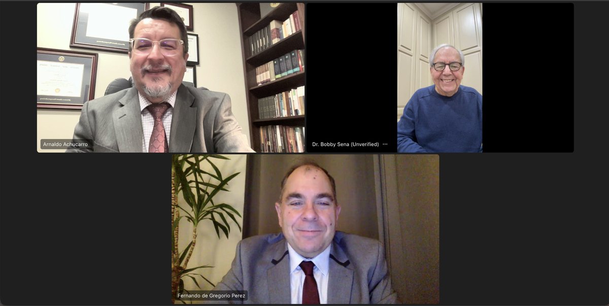 ¡Felicidades a Fernando de Gregorio Perez! Hoy defendió exitosamente su disertación titulada: "IGLESIA, MIGRACIÓN Y CULTURA: FORMACIÓN Y CAPACITACIÓN EN CONSEJERÍA BÍBLICA PARA LA PRIMERA GENERACIÓN DE MIGRANTES HISPANOS EN LA IGLESIA HAVEN HAMBURGO, ALEMANIA."