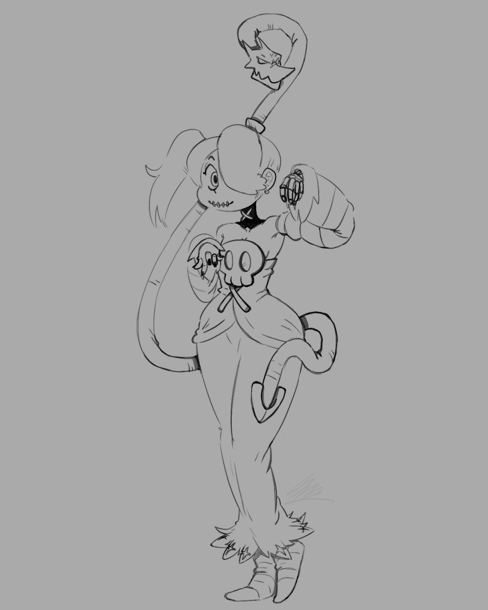 flanseto_'s tweet photo. my beautiful wife #Skullgirls #squigly https://t.co/6PO7Bifhxy
