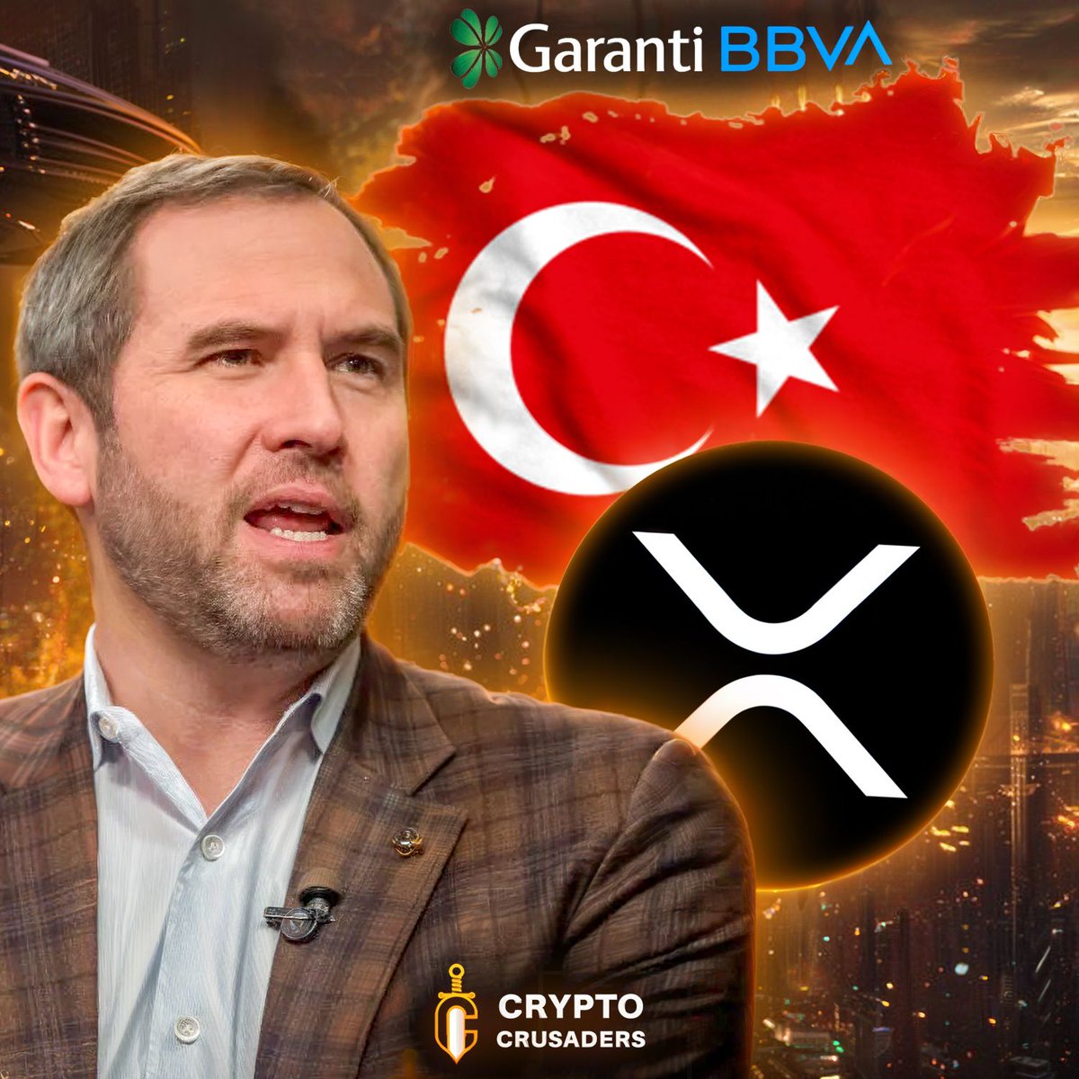 💥 BREAKING: Ripple has renewed its custody partnership with Garanti BBVA  Crypto, strengthening institutional access to $XRP and expanding its  footprint in Turkey. 🇹🇷