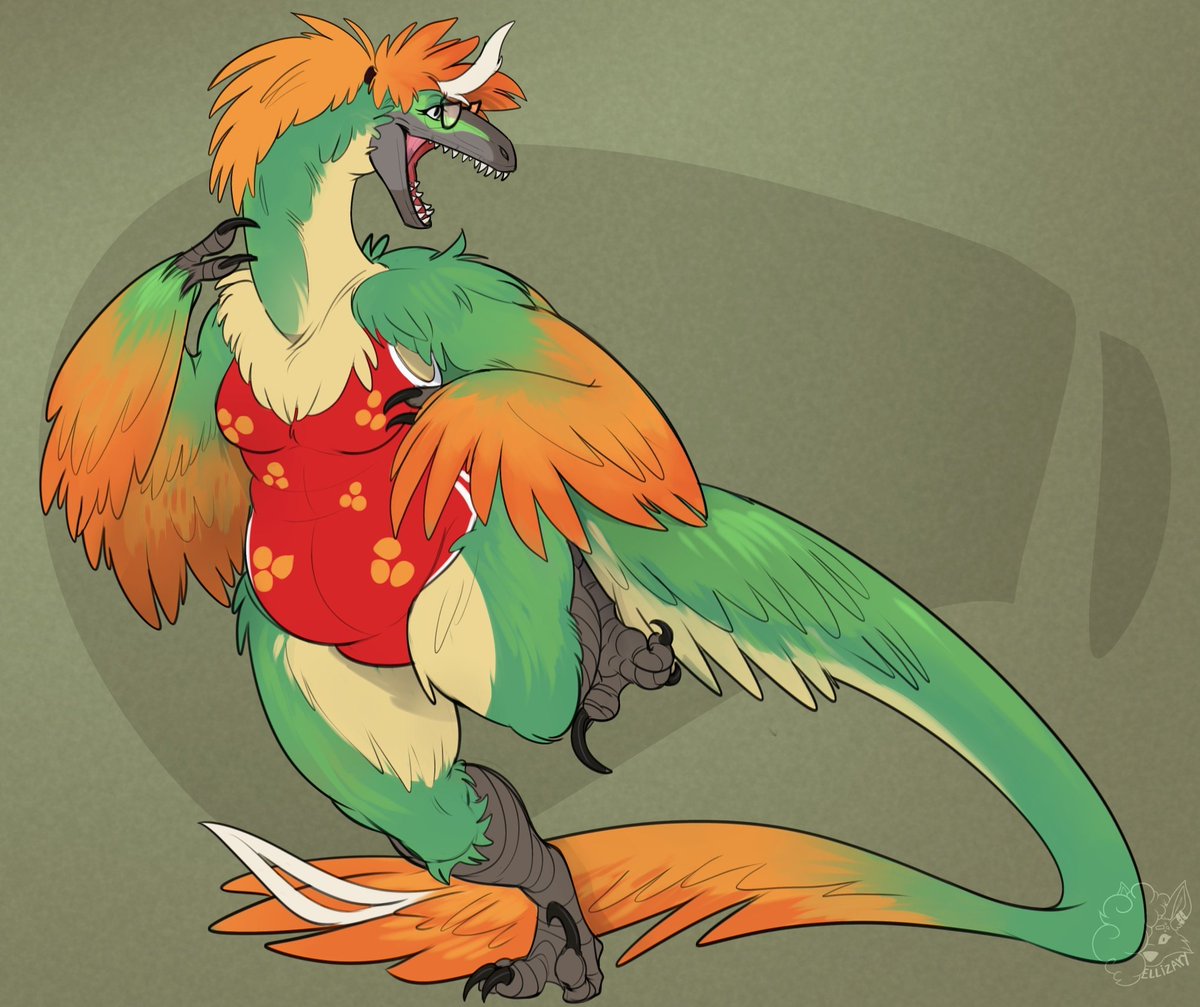 Dino Kav !
by the talented @/Ellizary1 

Thank you so much !