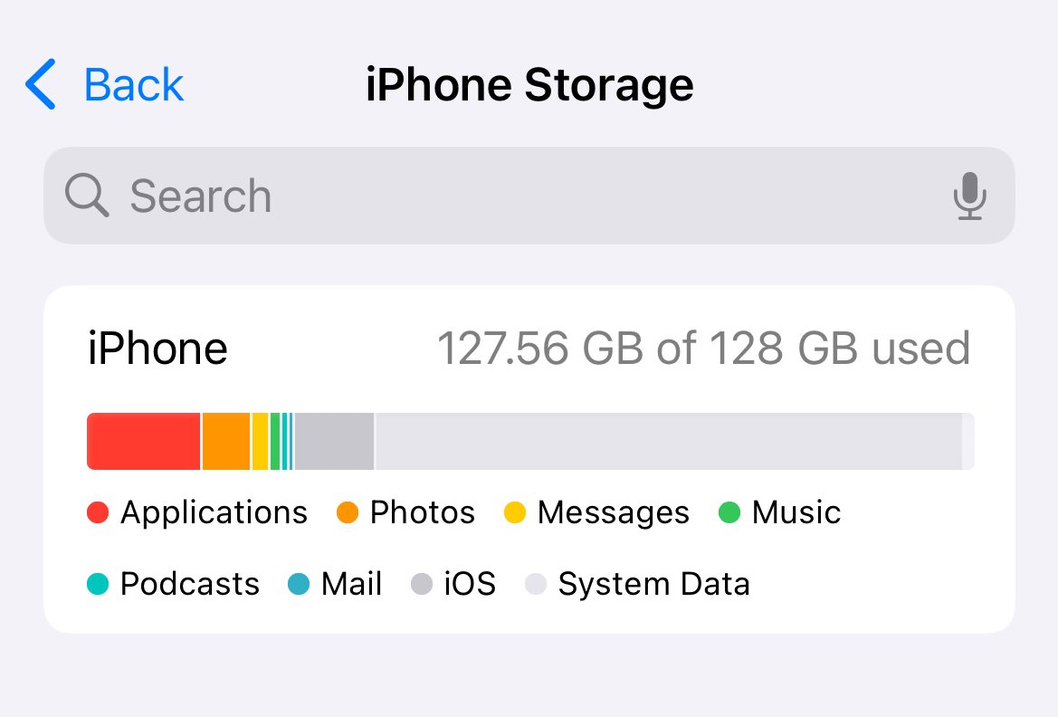 lllliatttt's tweet image. i for think i should be allowed to use more than ~20 gigs of my allegedly 128 gig phone but i guess that’s a me problem