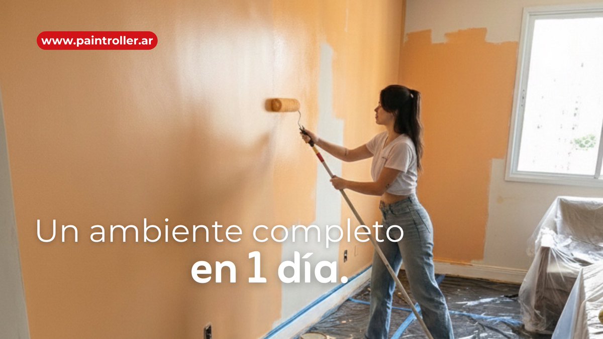 paint_roller's tweet image. Finde de renovación: un ambiente, una pared, un cambio real.
¿Te sumás?
#PaintRoller #HaceloVos