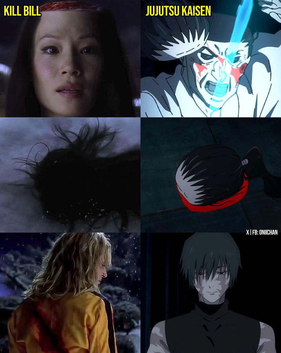 Kill Bill                            Jujutsu Kaisen