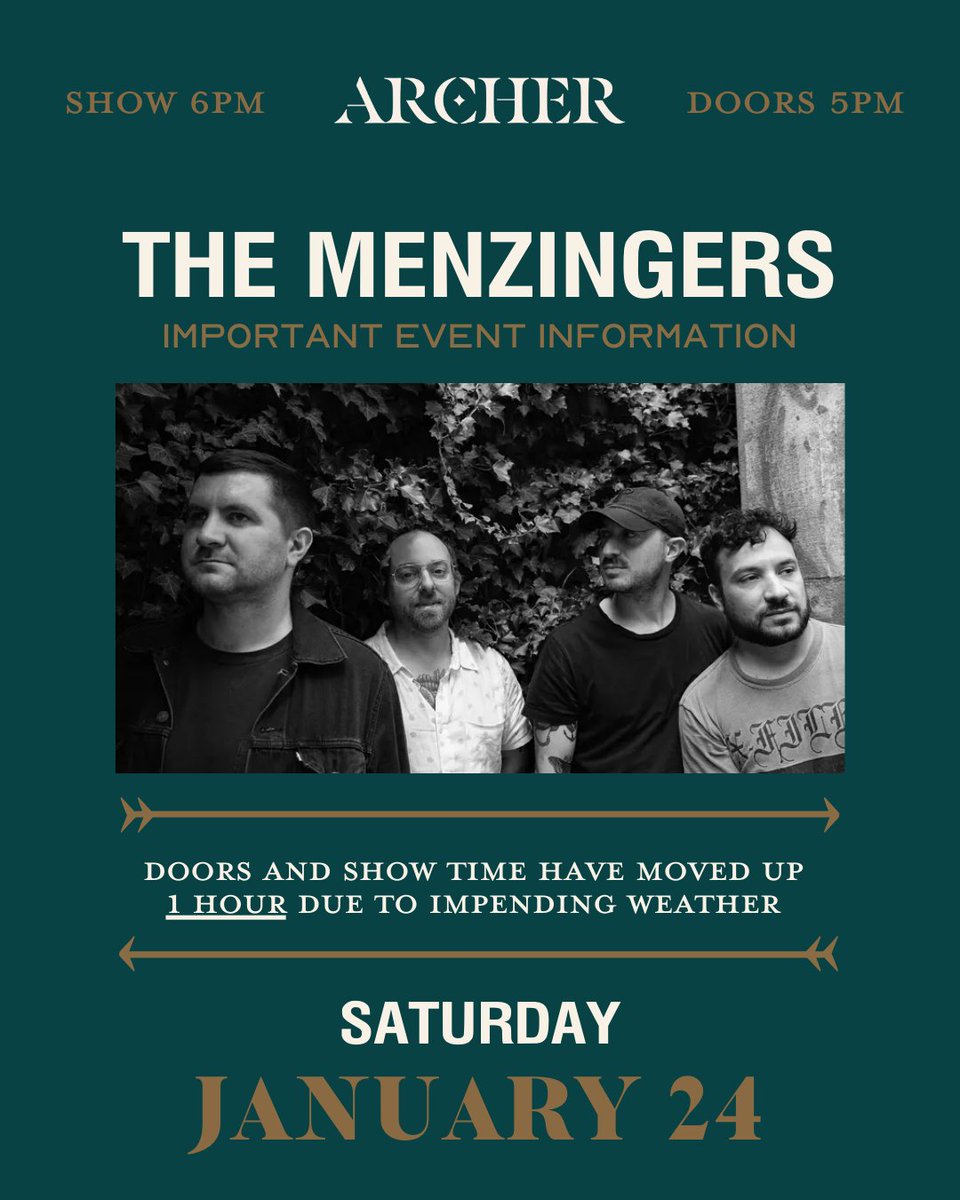 The Menzingers tweet media