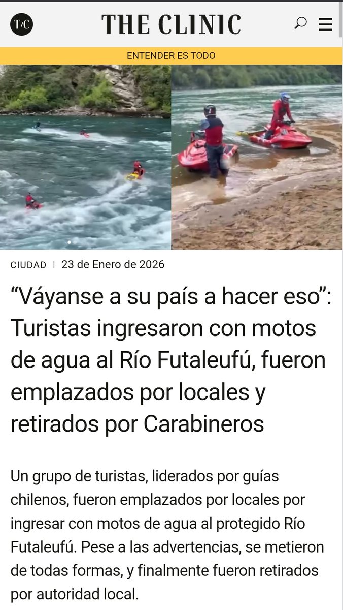 CarlosAmpuero's tweet photo. Acá les dejo la cuentas de los Aweonados que andaban con sus motos de agua en el río Futaleufú 
Río que está PROTEGIDO!!

YA SABEN QUE HACER 

https://t.co/rT8kJ2yBsF

https://t.co/l6ms1qh0td https://t.co/uOdZKXDqoC