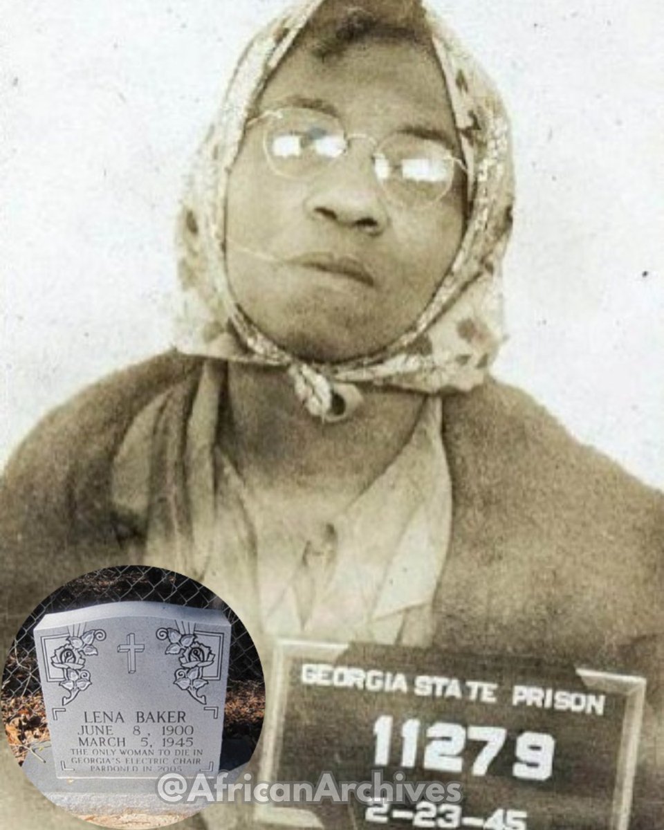 In 1945, Lena Baker, was put on trial for killing her white employer, for raping her. Though she claimed self defense, she was sentenced to death by an all white male jury. 
The local newspaper reported her death with the headline “Baker Burns.”

She was pardoned 60 years after