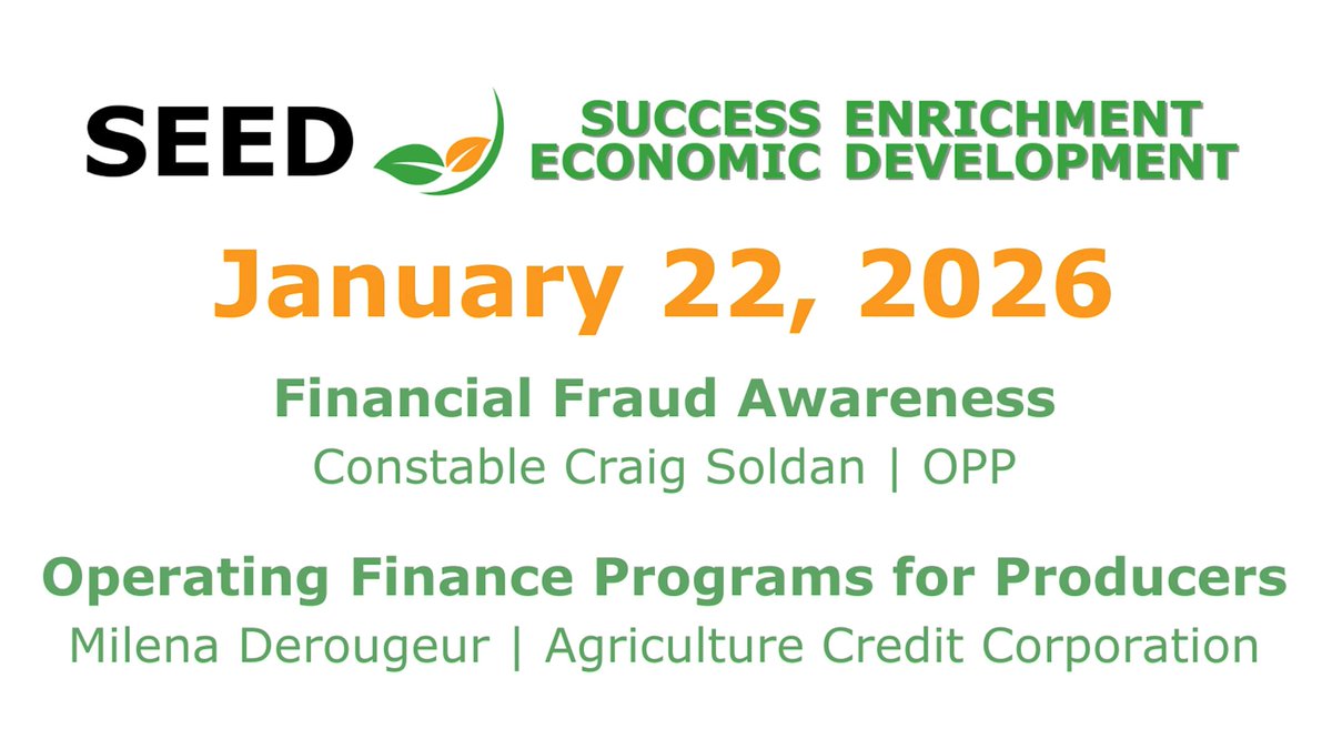 HDCWest's tweet photo. Thank you to everyone who joined us for our SEED Seminar yesterday.

We hope you found the insights valuable!

For those unable to attend, the recording can be found here: https://t.co/QwWBlq6rCc

#HensallCoop #SEED #Seminar #Fraud #CyberSecurity #FinancePrograms https://t.co/W8AxDN4PYL