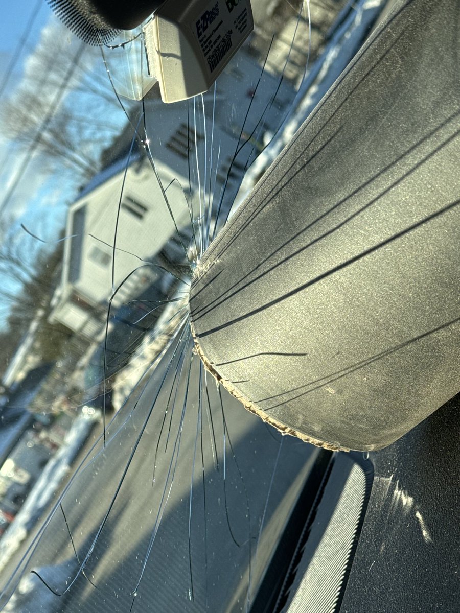nhroofing's tweet photo. We quickly realized that we should not have tried to force the extra rubber roll into the Jeep Cherokee. The back hatch closed with a little bit of resistance… Now we know why. https://t.co/gAC3adcDqY