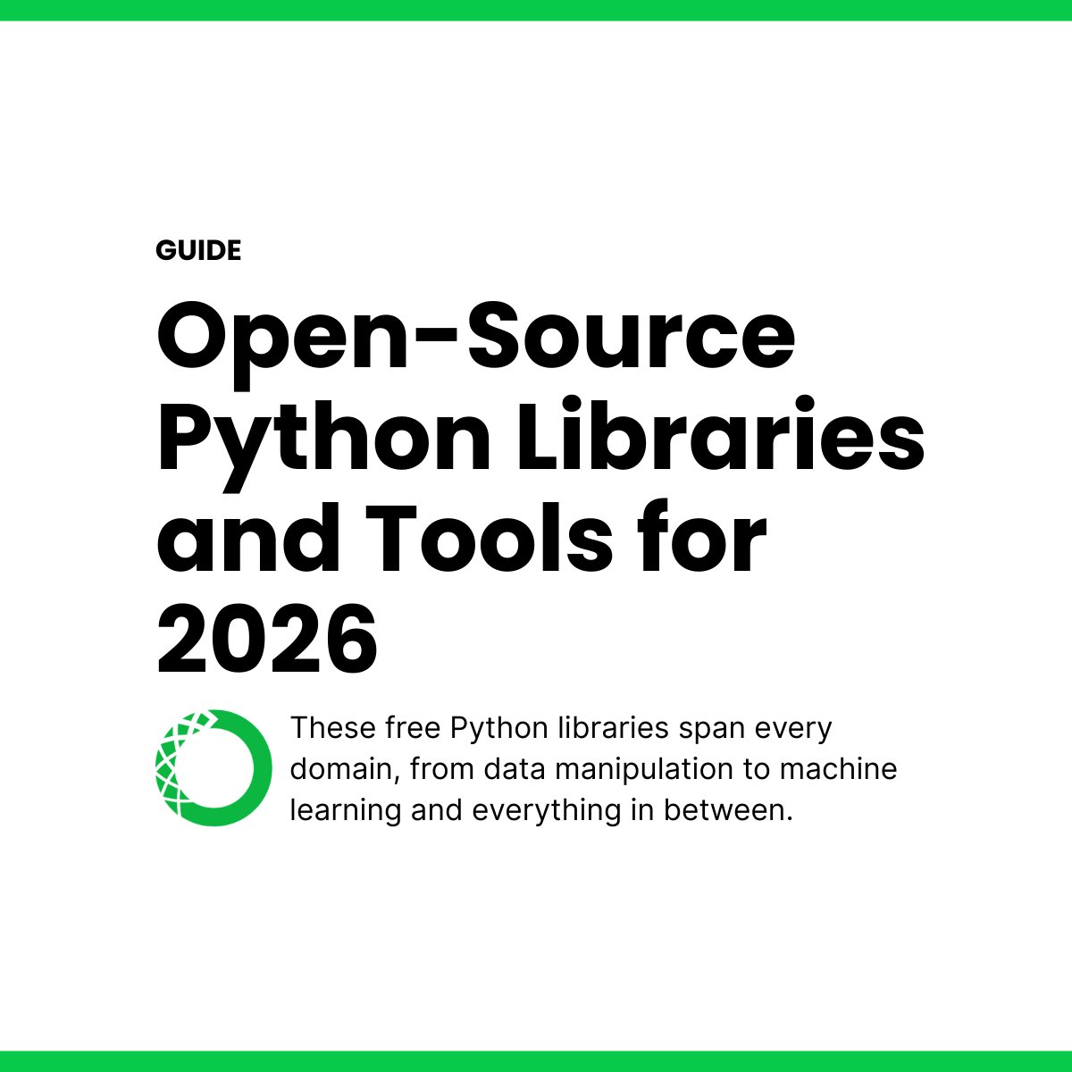 Yeni başlayanlar için Anaconda’nın açık kaynaklı ve güncel Python kütüphaneleri ve araçları için kapsamlı kılavuzu

🔗 anaconda.com/guides/open-so…