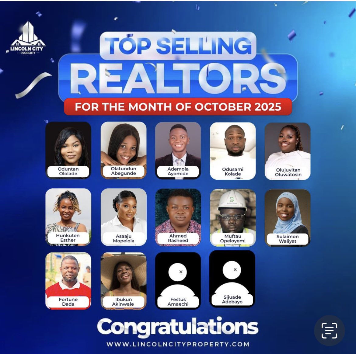 luxcomforthomes's tweet image. Congratulations to our Sales Champions for the month of October! 

Your unwavering dedication, hard work, and exceptional performance consistently set you apart.

Keep up the outstanding work, and may your success soar even higher in the real estate world! 🏡🌟

 *LINCOLN CITY