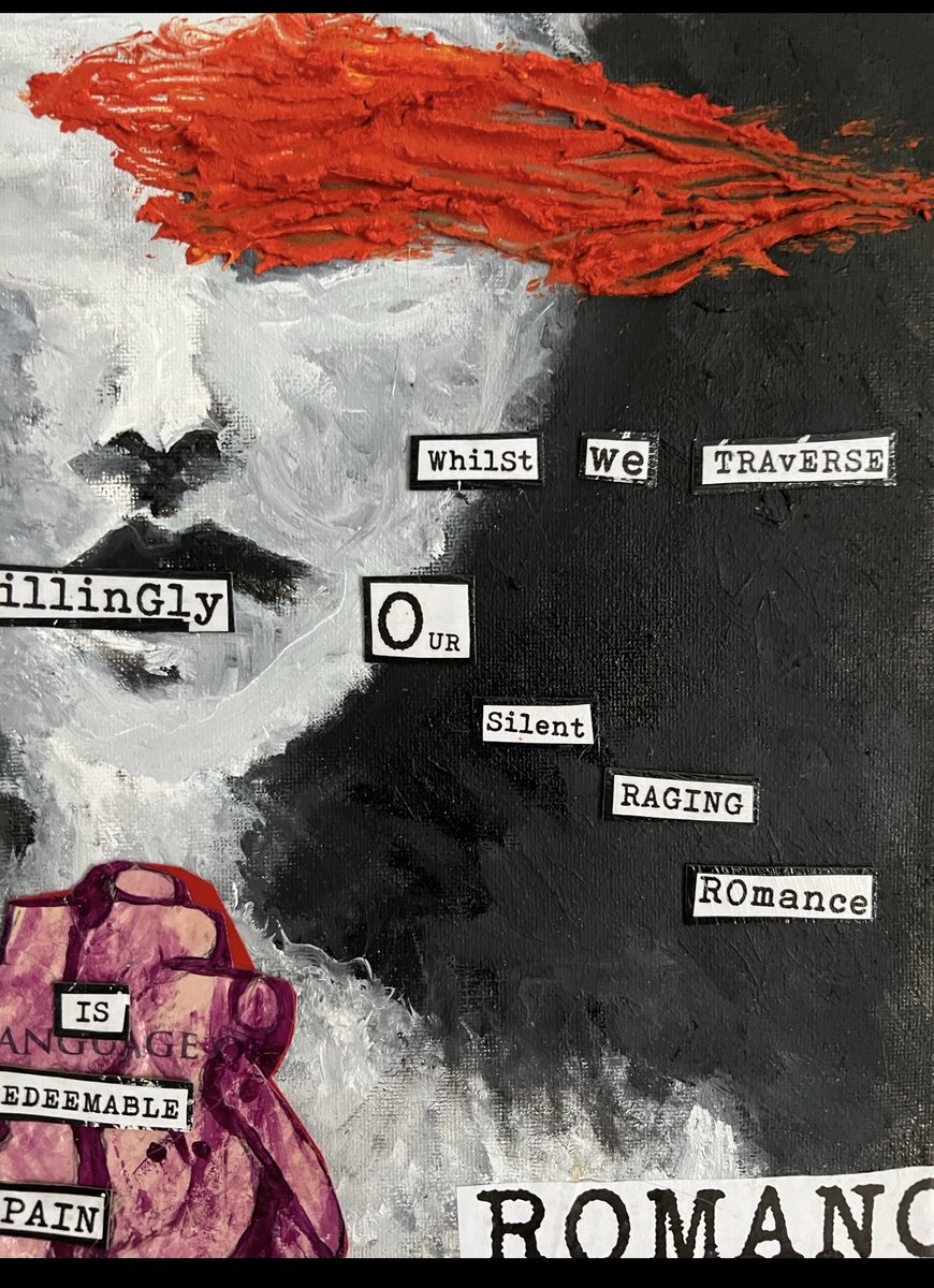 bethanymahan023's tweet photo. Part 2: IS IRREDEEMABLE PAIN EVER WASTED?  #oilpainting #poetry #acrylic #multimediaart #spokaneart https://t.co/3hOBXZQPo2