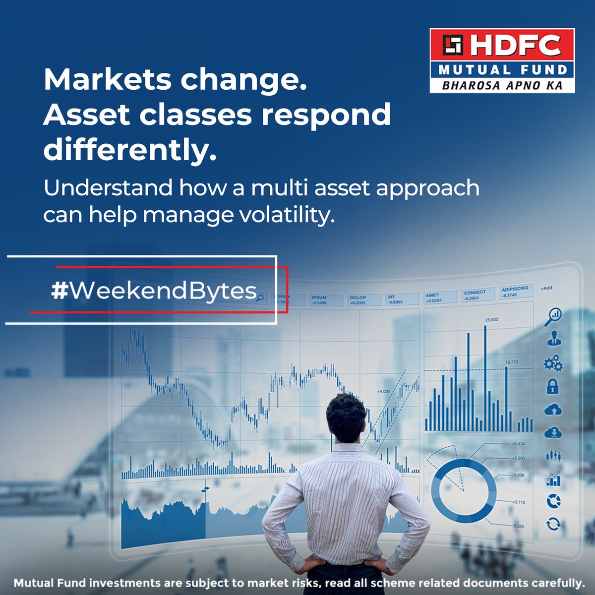 hdfcmf's tweet photo. When markets move unpredictably, a mix of assets can help reduce sharp swings and support long-term goals. Read our #WeekendBytes to know more: https://t.co/oQuc3IPyOQ
#hdfcmf #weekendread https://t.co/rDYTwrmATJ