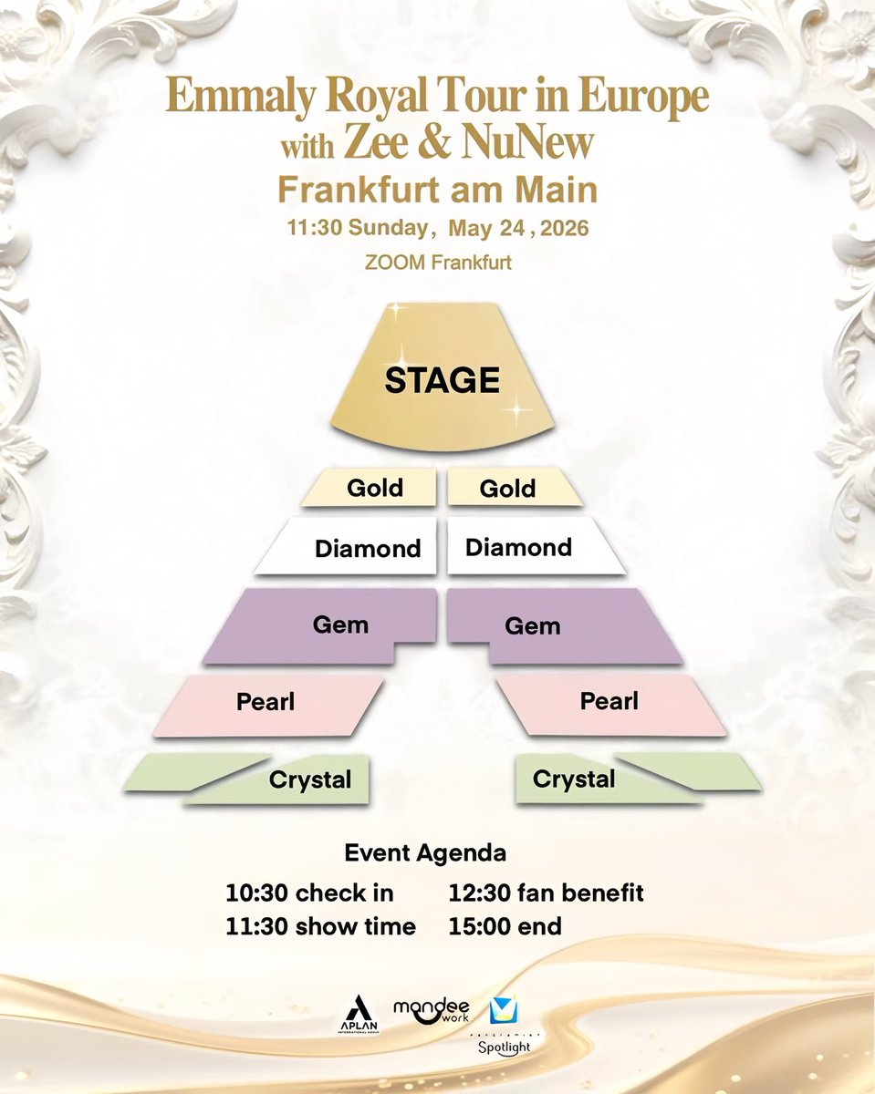 Tomorrow the 1st round of sales for ZeeNuNew
The Next Prince fan meet will open! Hope everyone will get to see them 🤍🤏🏼 

#ZeeNuNew #ZeePruk #NuNew