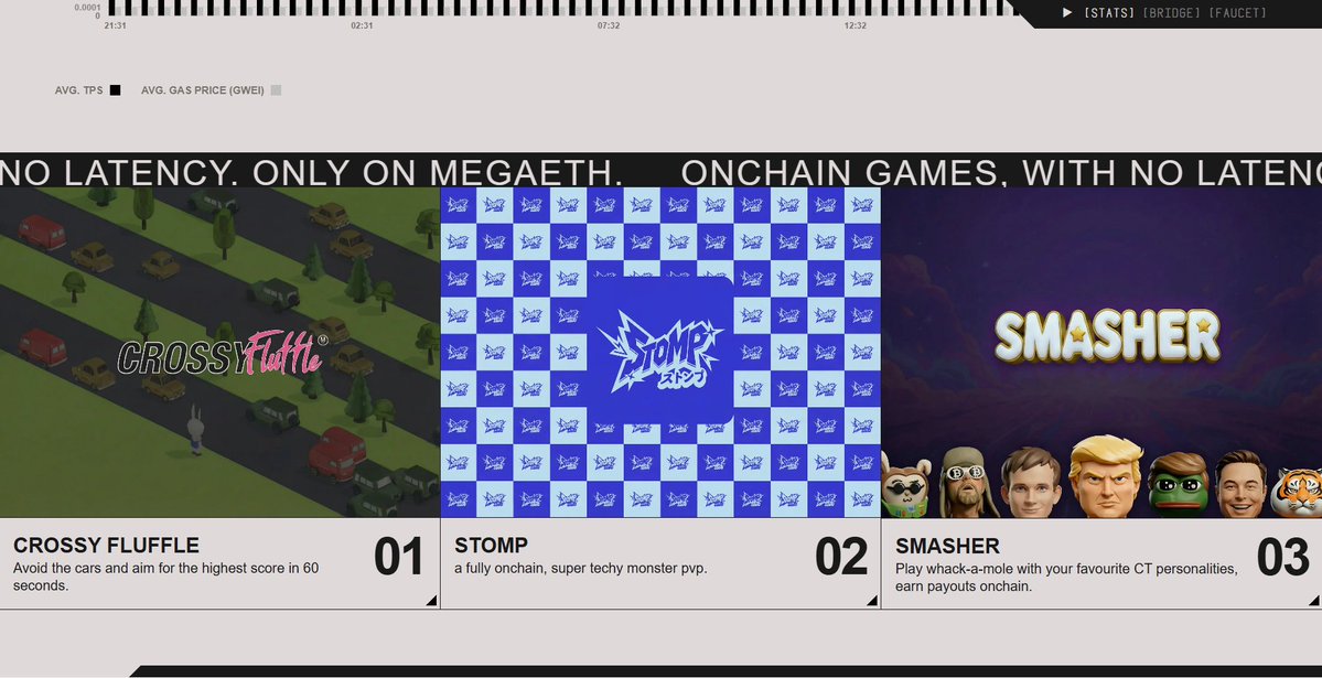 Ethereum'da 35.000 TPS devri başlıyor. MegaETH stres testi resmen başladı beyler!

Solana ve Base ile farkı canlı canlı görün. MegaETH Fluffle Holderları ve ön satışa katılanlar gas fee wl'ye hak kazandı, linkten kontrol edin👇

Köprü aktif, mutlaka bu stres testinde iziniz
