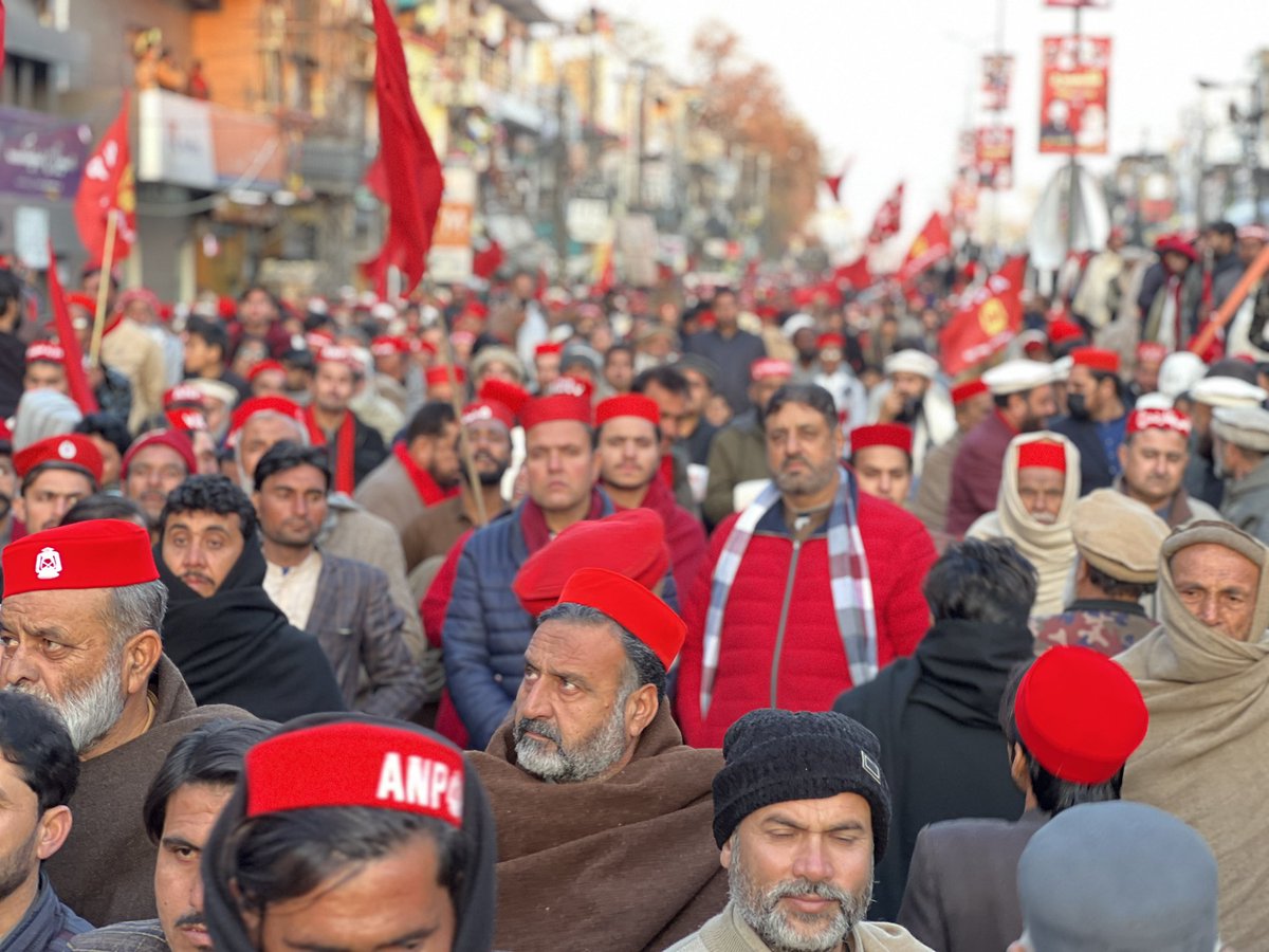 Umarswt's tweet photo. It was all red in Charsada Today.
#ANP
 #BachaKhanWeek2026 https://t.co/fe8HSeecIc