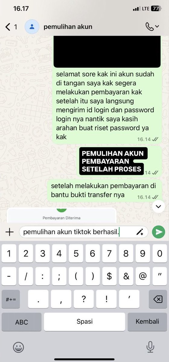 elvems's tweet image. PEMULIHAN AKUN &amp;amp; HAPUS AKUN  

🪷 JASA HACK AKUN
🪷 JASA LACAK LOKASI
🪷 JASA SUSPEND/UNSUSPEND 
🪷 JASA SADAP WA
🪷 JASA HAPUS AKUN
🪷 JASA PEMULIHAN AKUN
GMAIL,LNKDIN,INSTGRAM,FB,WA,TIKTOK ,TWITER,TELRGRAM,DLL.

Konsultasi ? WhatsApp di Bio ya 👆

PEMBAYARAN SETELAH PROSES