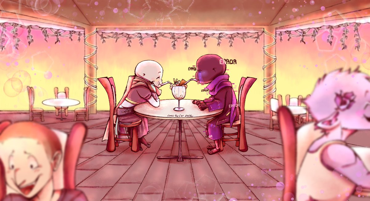 Scene inspired by a fanfic.
#ErrorInk