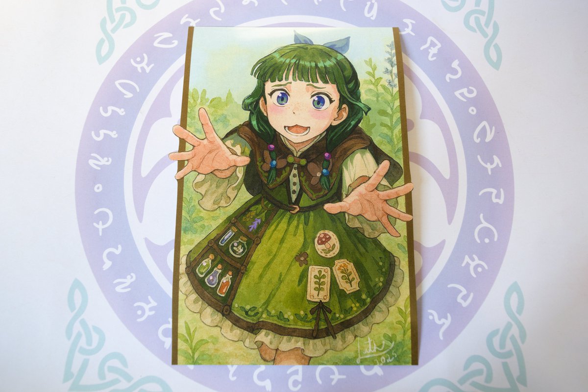 Got this printed a while back

#ApothecaryDiaries + <a href="/mochipanco/">Mochipan</a>