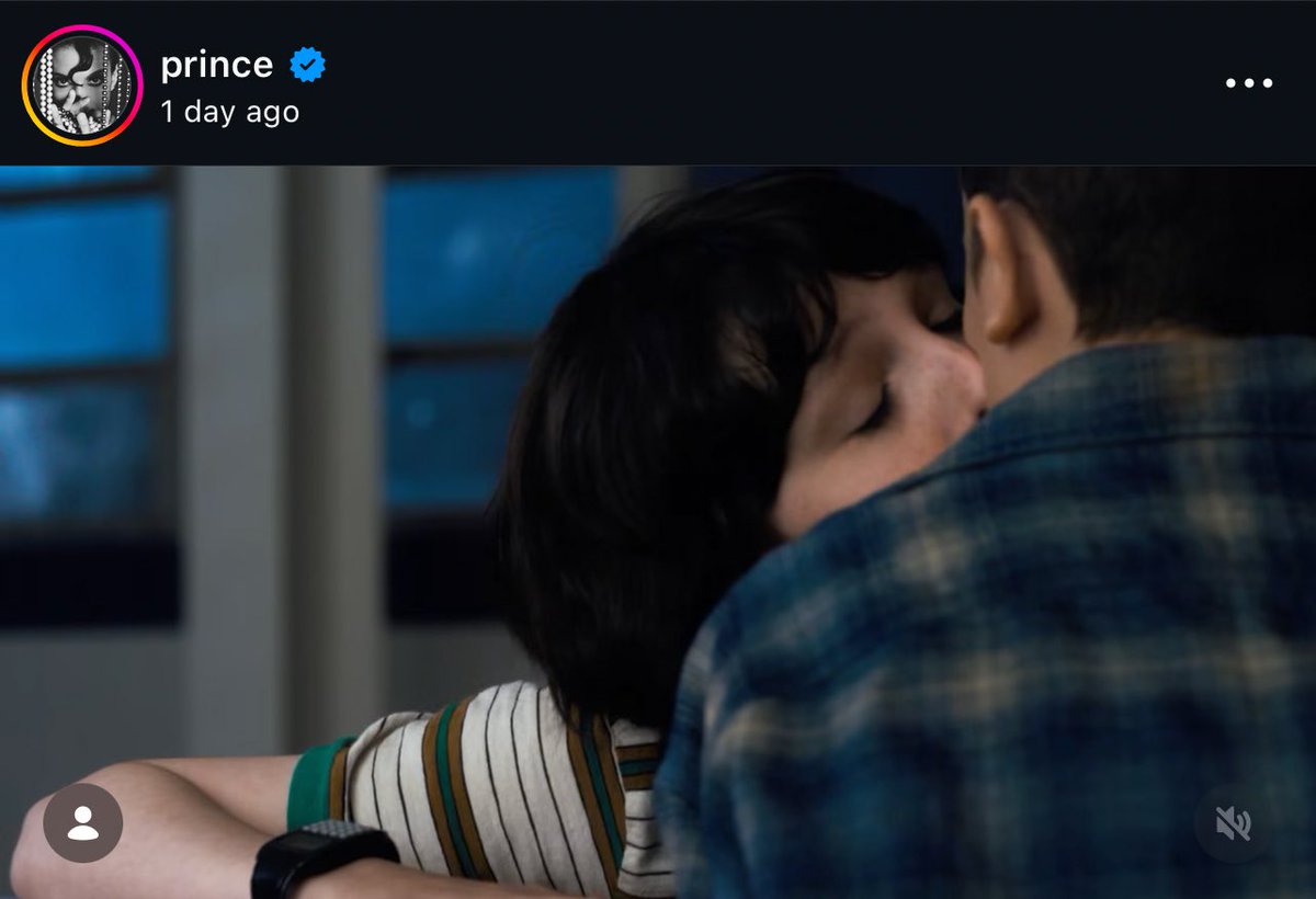 eIsbangs's tweet image. prince account posting mileven to purple rain, oh mileven how u stay winning