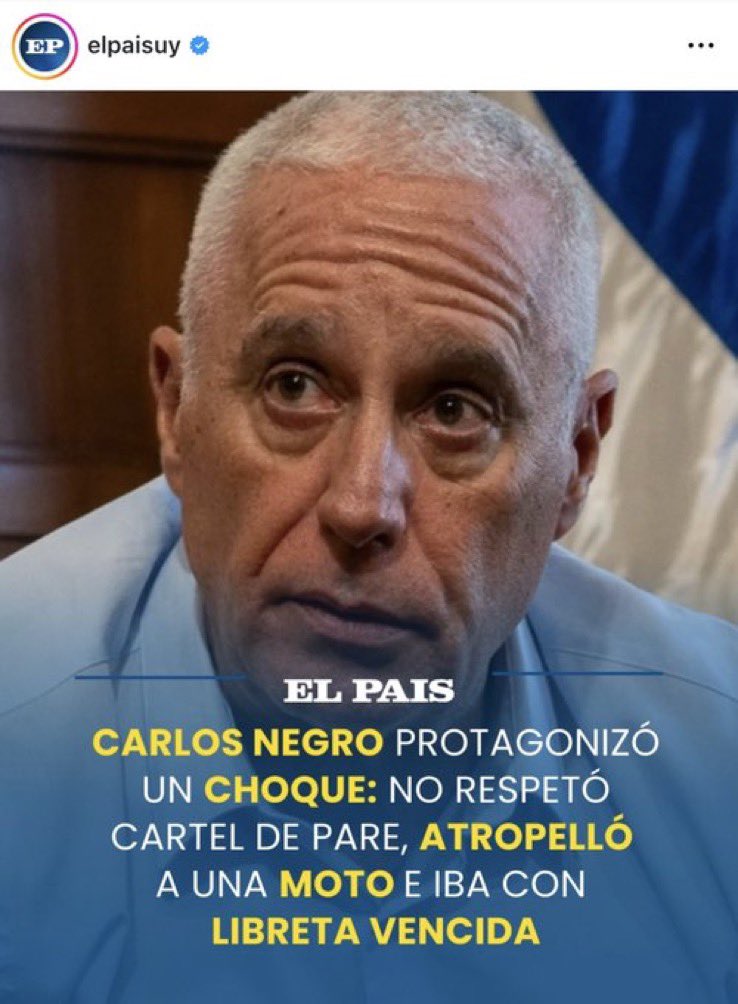 AleRepettoUy's tweet image. La vara moral del frenteamplismo: alta para los demás, bajita para los propios… Cuando el que debe marcar el camino se salta el PARE y anda irregular, no hay relato que lo tape. Si hay dignidad, hay renuncia! .
