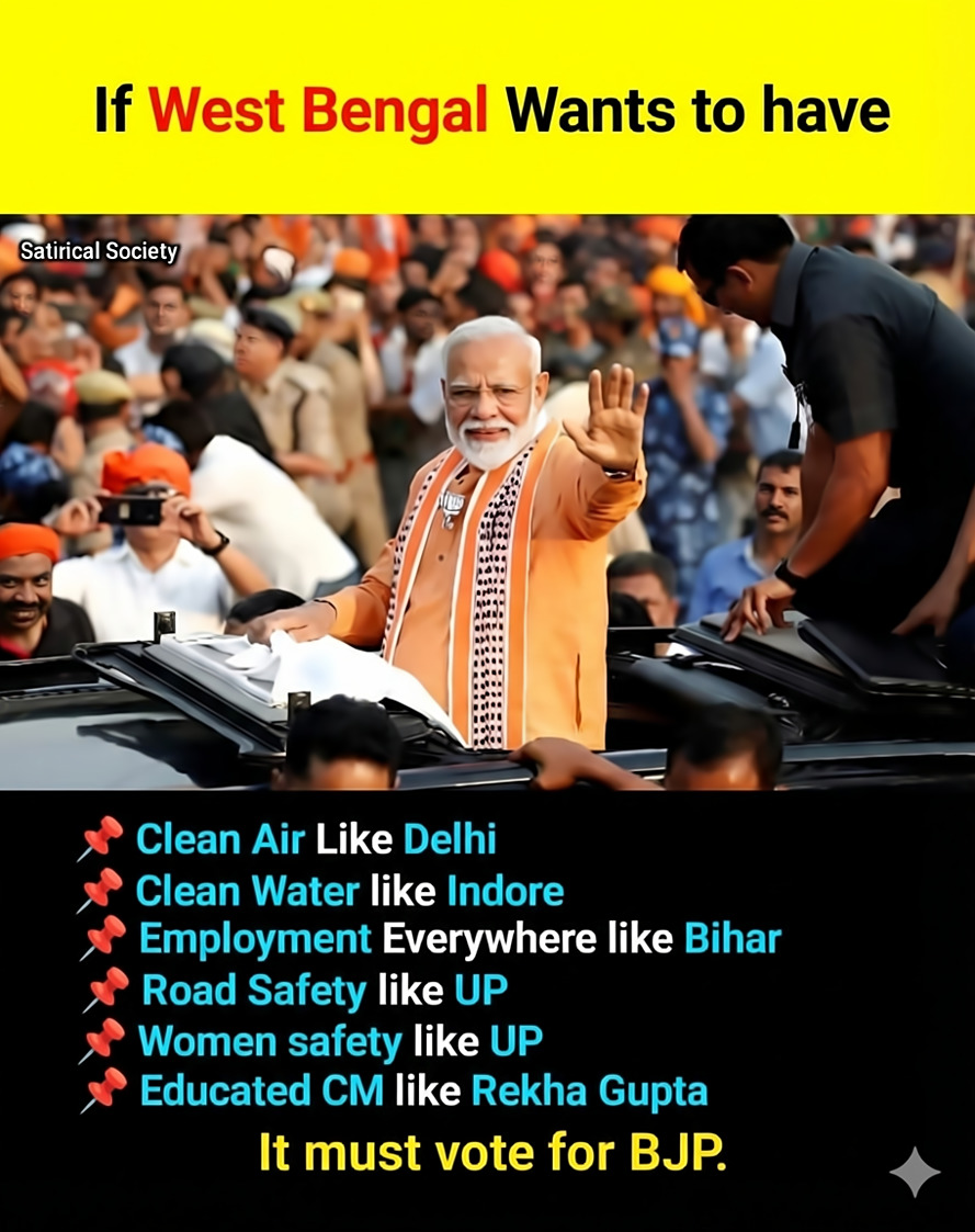 muralitwit's tweet photo. WEST BENGAL BEWARE!

Modi Sells Decay as Development... https://t.co/Y2Khm0KK7C