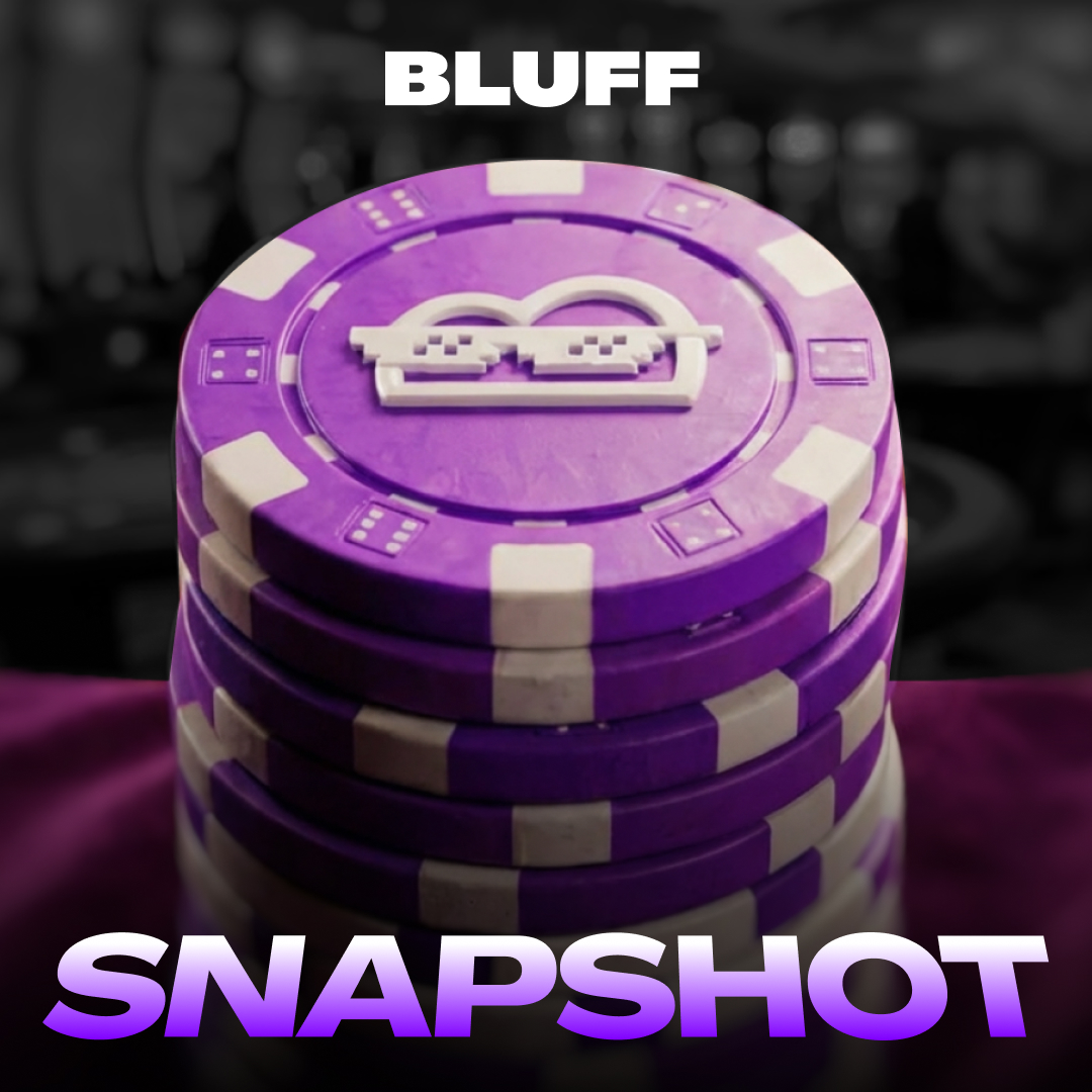 BLUFF Pre-Launch: Final window.
Main platform is next.

Pre-launch season ends Jan 27th, 12:00 CET.
A snapshot will be taken at close.
Blink Points lock after that.

Your final Pre-launch Blink Points will show in-app during launch week.