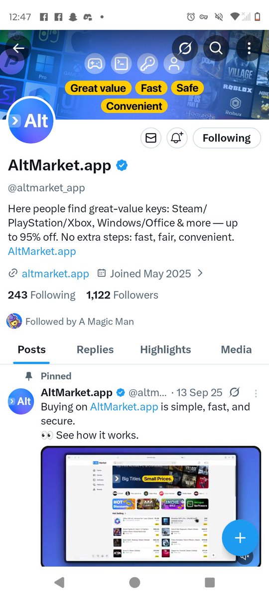 SmokerDudeVR's tweet photo. @amagicmantv @altmarket_app https://t.co/iKZtg6kp1F