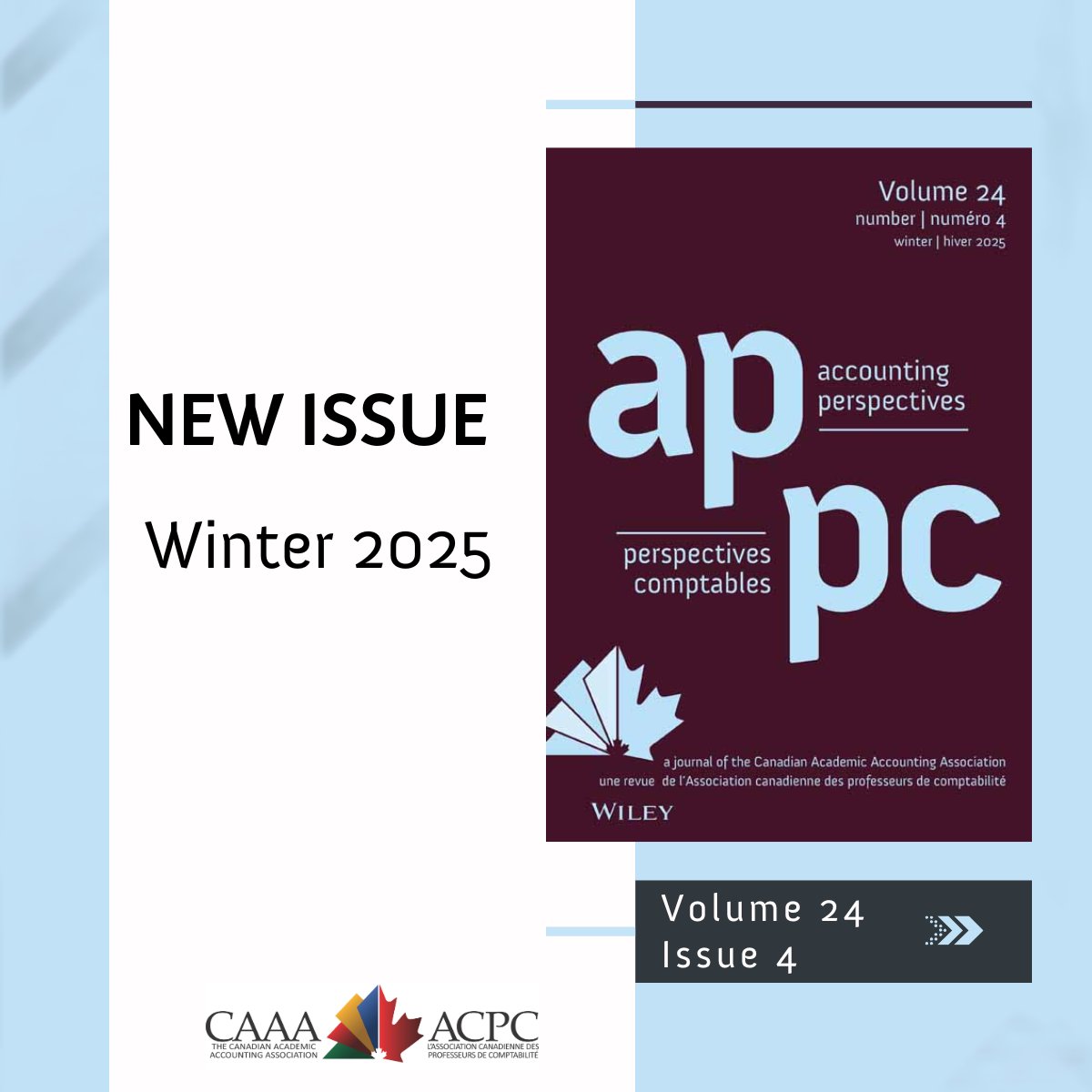 Accounting Perspectives / Perspectives comptables tweet media