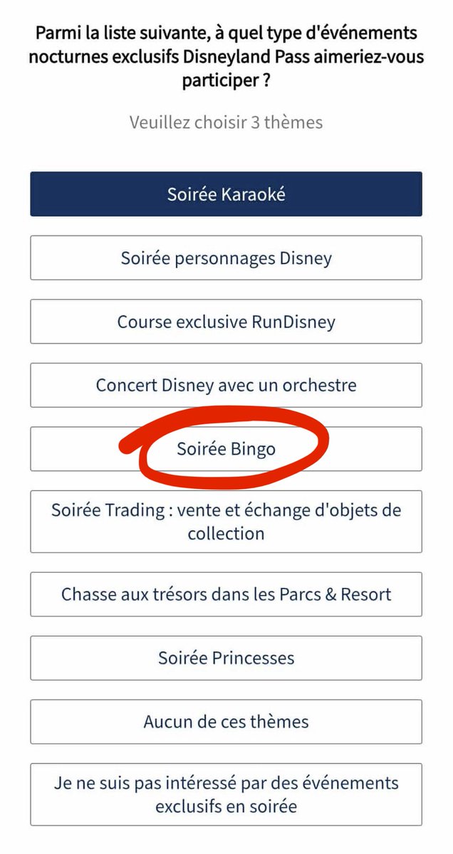 DLPRescueRanger's tweet image. Si vous rêvez de soirées bingo à Disneyland Paris c’est le moment de voter.

Alors? Qui a hâte de voir Donald tirer les boules? 

On est pas à l’abris de voir prochainement l’apparition des jeux apéro ou de l’élection de Miss Spirit Jersey mouillé.
